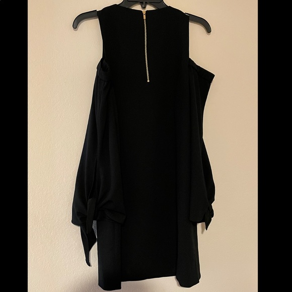 TIBI Crepe Cutout Dress - Black - Picture 4 of 6